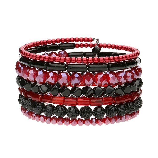 Armband &quot;Red-Black&quot;